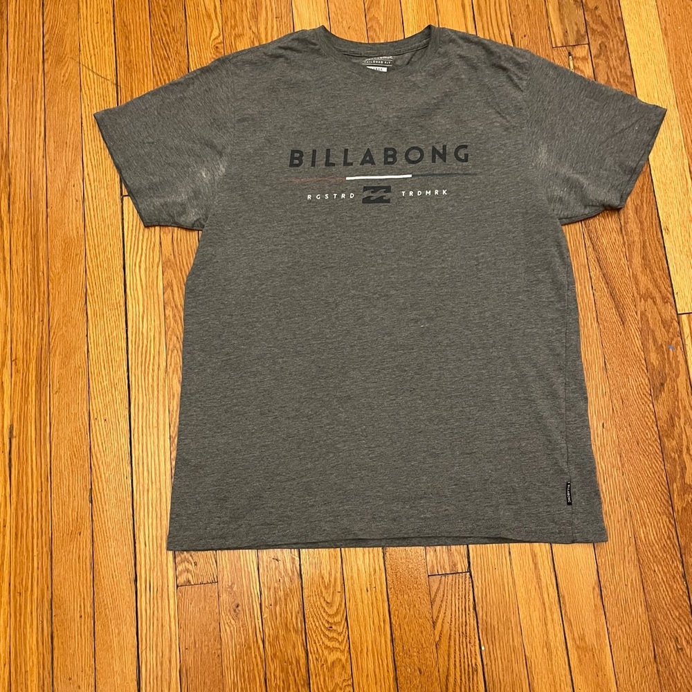 Billabong Gray Men's T-Shirt